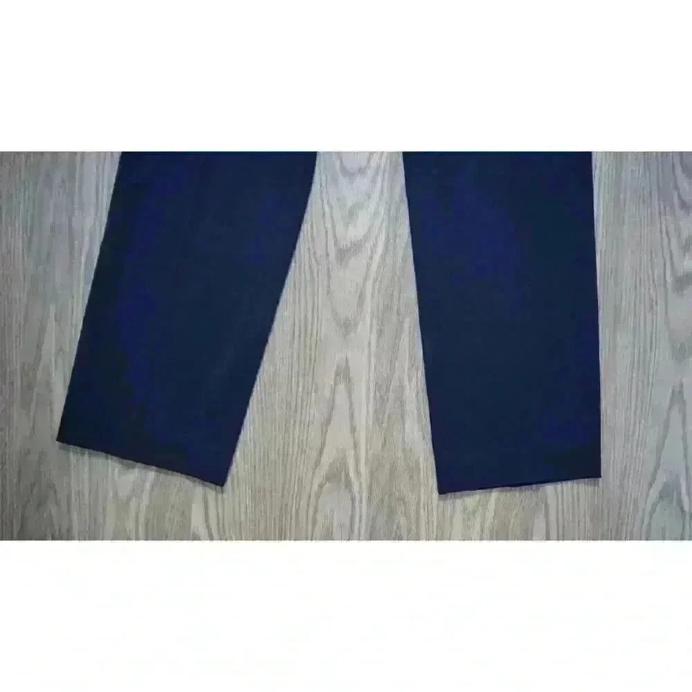 Talbots Curvy Women's Blue Straight Trouser Pants, Size 6 - Picture 4 of 14